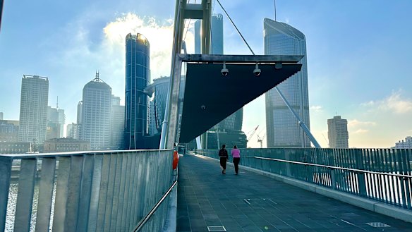 The Neville Bonner Bridge will open to the public by sunrise on Thursday.