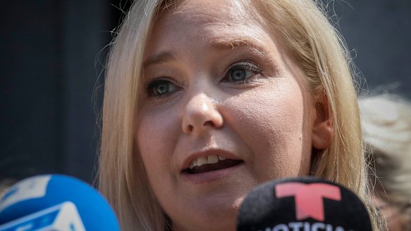 Seeking answers: Epstein's accuser Virginia Roberts Giuffre.