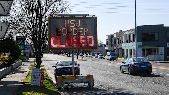 The NSW-Victoria border could be opened over the next month, the NSW Premier has flagged.