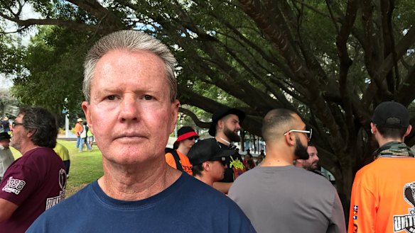 Former state secretary of the CFMEU Michael Ravbar. 