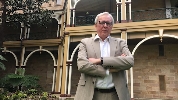 AMAQ president Dr Chris Perry defends Jeannette Young on Sunday morning. 