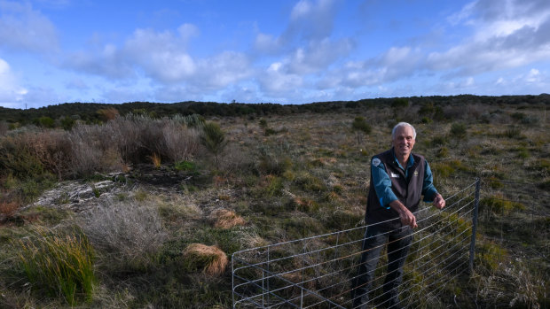 Jim Whelan has worked at Wilsons Prom for more than 50 years. 