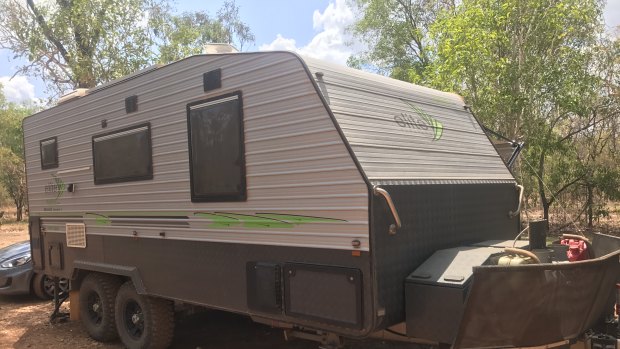 Alex Rosenberg's caravan was found in a tidy condition at the campsite on August 19.