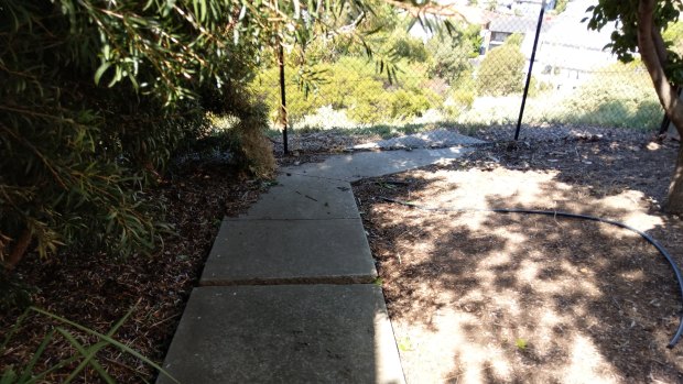 This unfinished footpath pushed Gowanbrae residents over the edge.