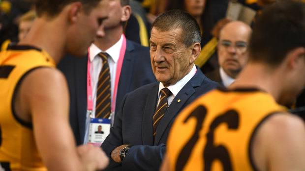 Hawthorn president Jeff Kennett has defended the club's reliance on pokies.