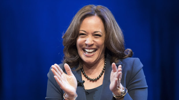 Harris is a former California attorney-general and the daughter of Jamaican and Indian parents.