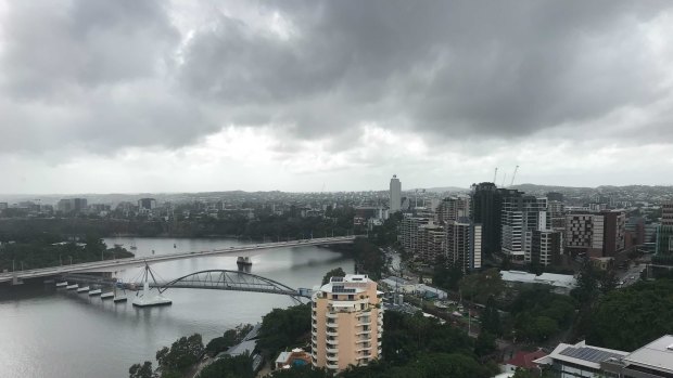 More rain is predicted to fall on Brisbane over the next three days. 