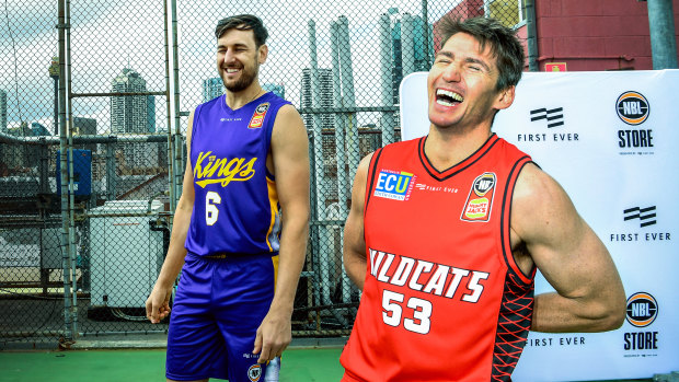 Will we see the best of Andrew Bogut (left) and Damian Martin?