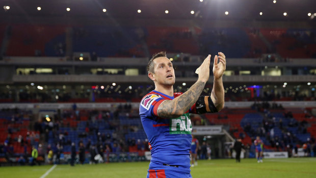 Mitchell Pearce had an incentivised contract at the Knights.