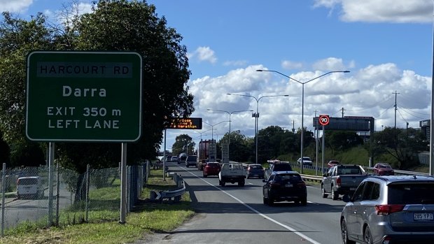 The forgotten section of the Ipswich Motorway from Darra to Oxley will be widened. 
