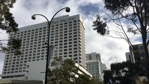 The Pan Pacific in Perth.