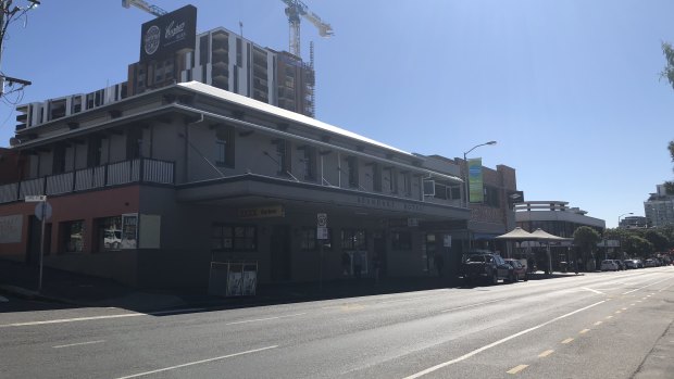 The Boundary Hotel, pre-redevelopment.