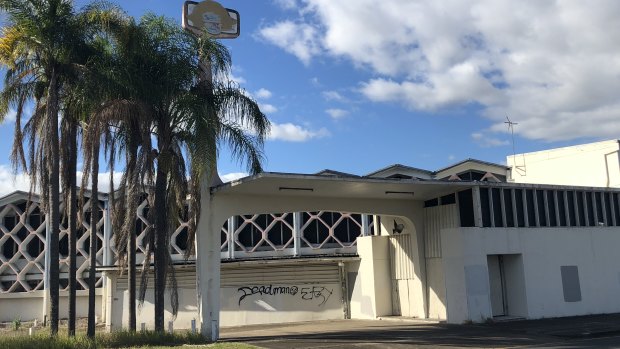 Outside the Inala skate rink on Serviceton Avenue.