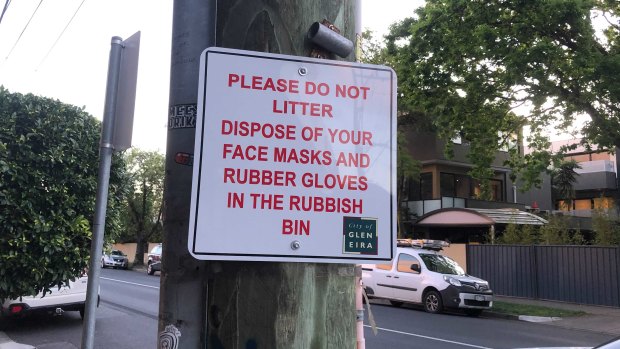 New signs in the City of Glen Eira.