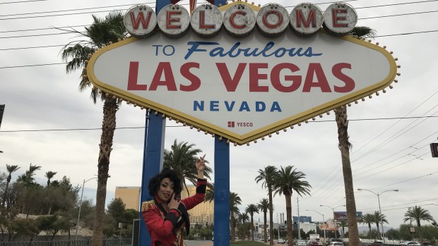 Rachel Reid, aka Jazida, has found work in Las Vegas in Burlesque shows.