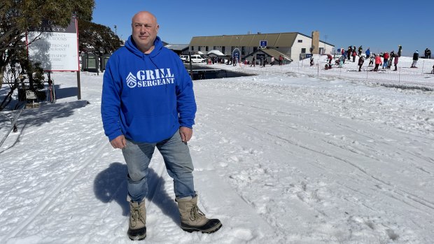 A bumper snow season is boosting business for snow operator Steve Belli at Dinner Plain and Hotham.