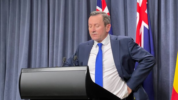 WA Premier Mark McGowan announced the changes on Monday. 