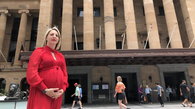 Labor councillor Kara Cook (Morningside) will have a baby in eight weeks and wants council meetings to be livestreamed and permission for her to Zoom in.