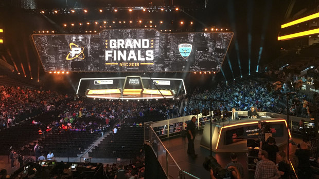 Professional video game tournaments around the world take place in stadiums in front of thousands of fans. 