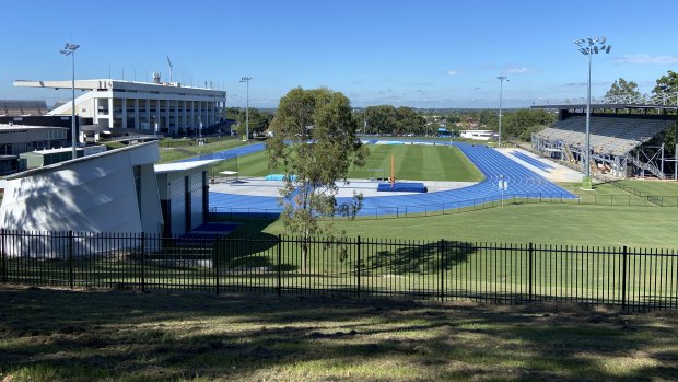 Griffith University and Queensland Sports and Athletics Centrer at Nathan, near Mount Gravatt.