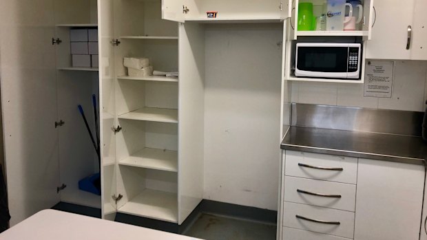 Earle Haven's cupboards were left bare.