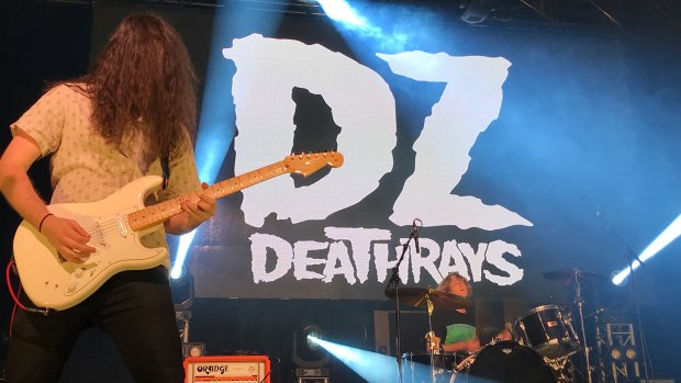 Lachlan Ewbank (left) and Simon Ridley from DZ Deathrays.