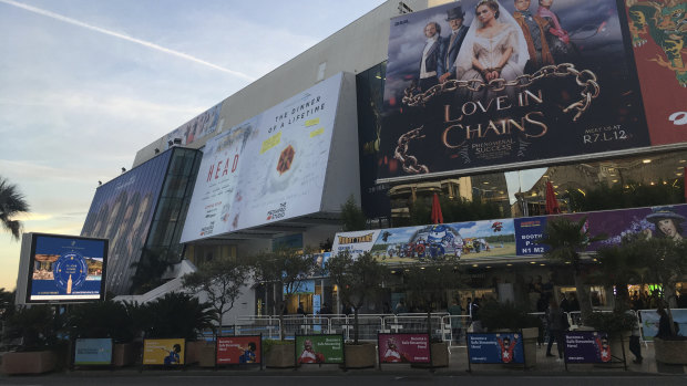 The Palais des Festivals in Cannes.