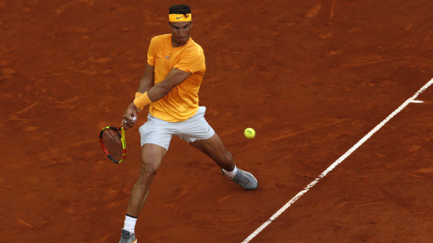 As always, Rafael Nadal is invincible on clay.