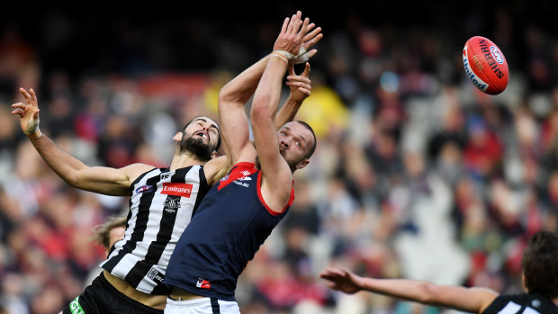 Brodie Grundy and Max Gawn are at the peak of their powers.