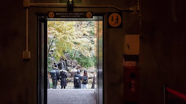 Bottling a place: outside the barrel ageing room at Suntory's Yamazaki Distillery.