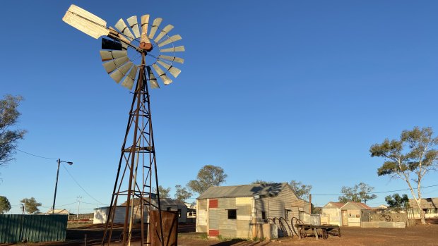 Gwalia, a former gold mining town, is located 233 kilometres north of Kalgoorlie, in WA's Great Victoria Desert. 