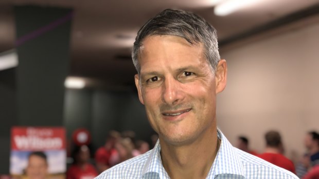 Country Labor's Monaro candidate Bryce Wilson, who conceded defeat to NSW Deputy Premier John Barilaro on Saturday night.