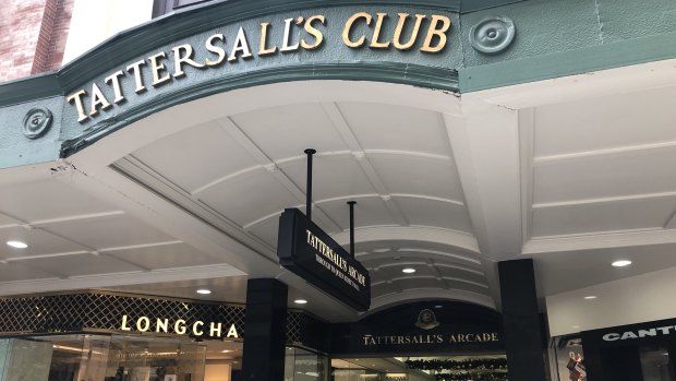 The Tattersall's Club in the Brisbane CBD