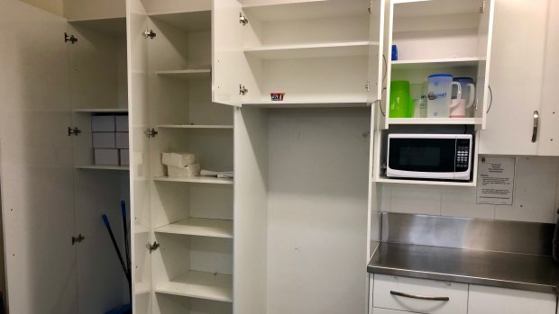 Earle Haven's cupboards were left bare.