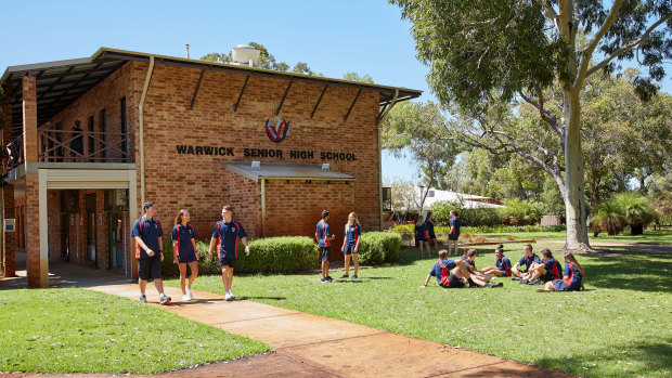 Warwick Senior High School students have achieved the highest median ATAR for the school in 15 years.  