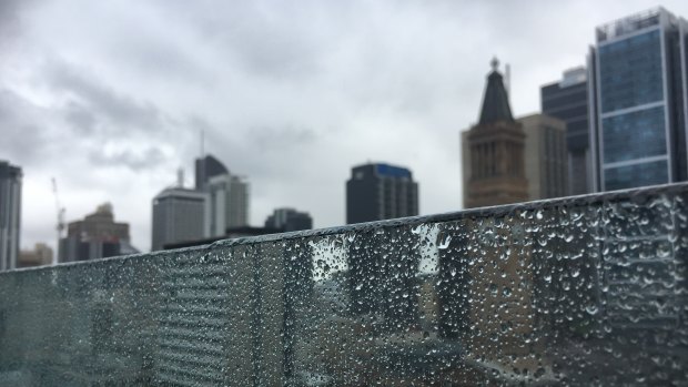 It has been a wet few days in Brisbane.