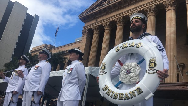 Australia’s newest warship, the HMAS Brisbane III, arrived in her namesake city for the first time this week.