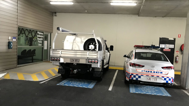 Princess Alexandra Hospital 'basement' police beat - which although not a public deterrent - was recommended four years ago by Queensland Health as a model to be added to other Queensland hospitals.
