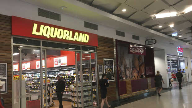 A Liquorland shop in Perth. Coles insists sales are booming along with the rest of the supermarket sector.