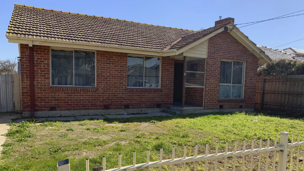 The former Todd family home in August 2019.