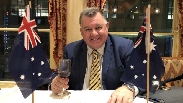 Craig Kelly told an Australian Monarchist League function that the island of Tuvalu was "floating, not sinking".