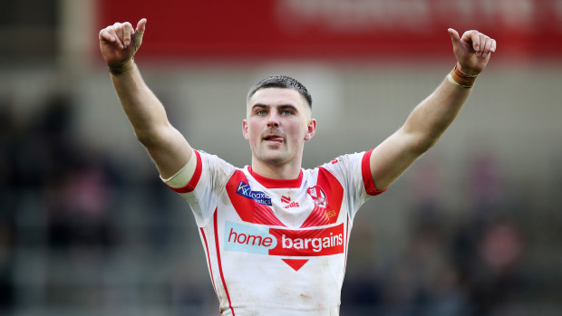 Lewis Dodd has starred for St Helens in the English Super League.