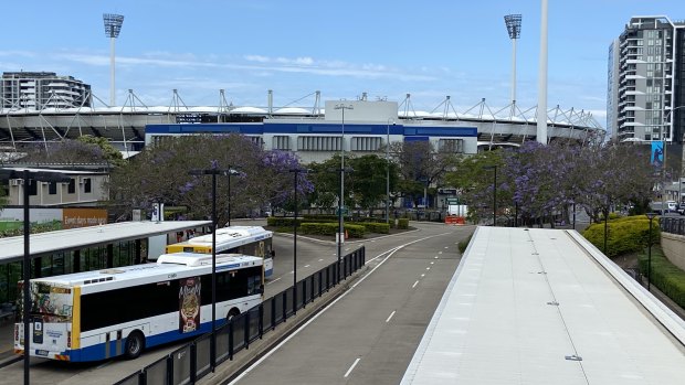 Under the plan to connect the Gabba with the Brisbane Metro busway and Cross River Rail, the existing busway land would be sold.