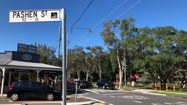 The Pashen Street intersection is one of seven Brisbane lord mayoral candidate Pat Condren vowed to upgrade.