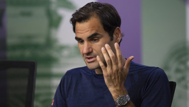 Opportunity lost: Roger Federer searches for reasons behind his shock loss.