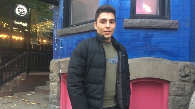 Amirhossein Sahragard, a refugee from Iran who spent almost seven years on Manus Island, is starting a new life in Toronto thanks to Australians.
