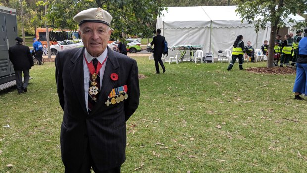 Michael Tucker, who served in the Royal British Air Force in World War Two.