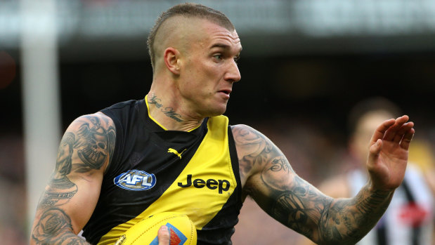 No deal: Dustin Martin hosted Harley Bennell at his home.