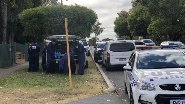 Police are investigating in Maylands after a woman's body was discovered on Tuesday.