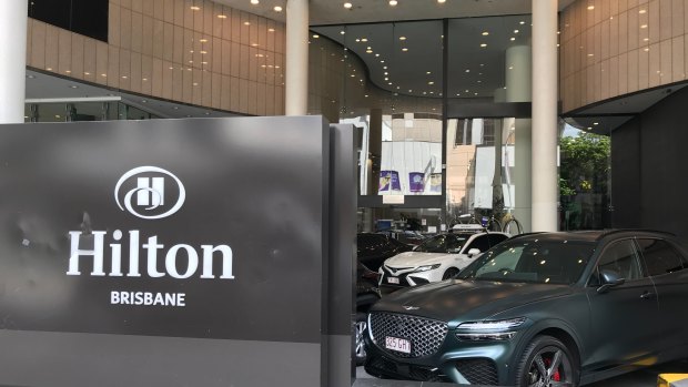 Brisbane Hilton has stopped taking bookings beyond the end of the month.
